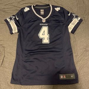 Woman's Nike Dak Prescott Dallas Cowboys On Field Jersey (EXCELLENT CONDITION)